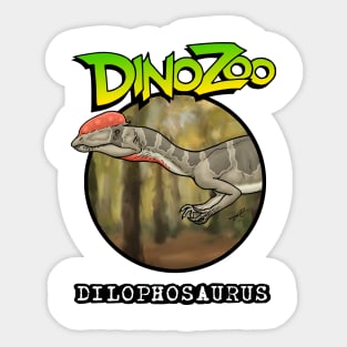 DinoZoo: Dilophosaurus Sticker